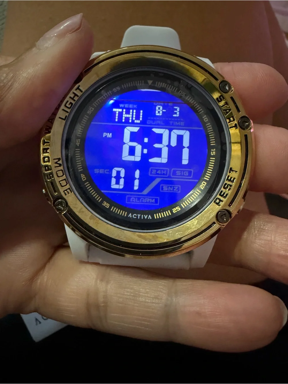 Activa Voyager of Time X Invicta Men's Digital Watch.